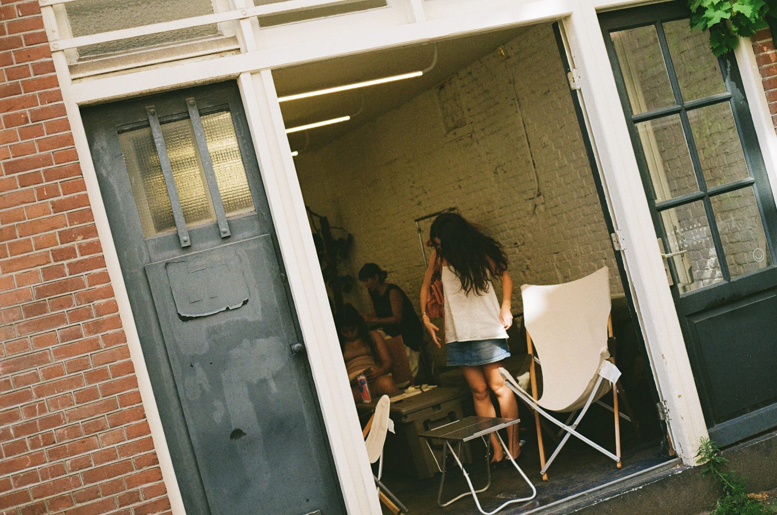Through the doorway